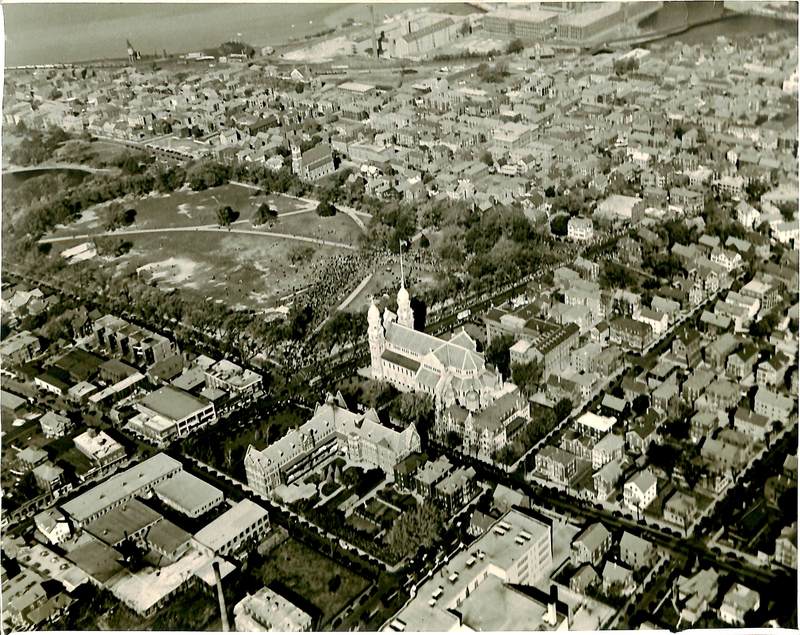 Aerial View of Fall River