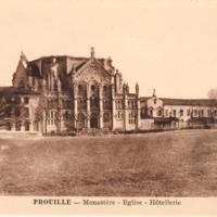 The Monastery at Pourille France Post Card; Newburgh photo collection